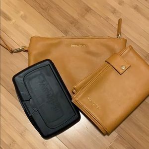 Fawn design diaper clutch NWOT